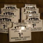 2012 ITSA Season Number Plates